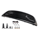 2009-2012 Dodge Ram 1500 Matt Schwarz Frontstoßstangengrill mit LED-Beleuchtung Direkteinstellung