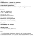 2009-2012 Dodge Ram 1500 mit LED-Beleuchtung, verchromtem Frontstoßstangengrill