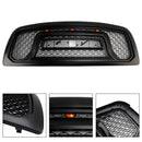 2009-2012 Dodge Ram 1500 mit LED-Beleuchtung, schwarzer Frontstoßstangengrill