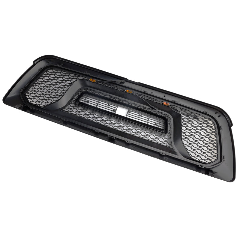 2009-2012 Dodge Ram 1500 mit LED-Beleuchtung, schwarzer Frontstoßstangengrill