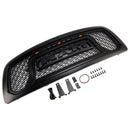2009-2012 Dodge Ram 1500 mit LED-Beleuchtung, schwarzer Frontstoßstangengrill