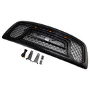 2009-2012 Dodge Ram 1500 mit LED-Beleuchtung, schwarzer Frontstoßstangengrill