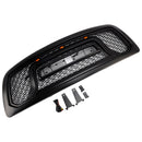 2009-2012 Dodge Ram 1500 mit LED-Beleuchtung, schwarzer Frontstoßstangengrill