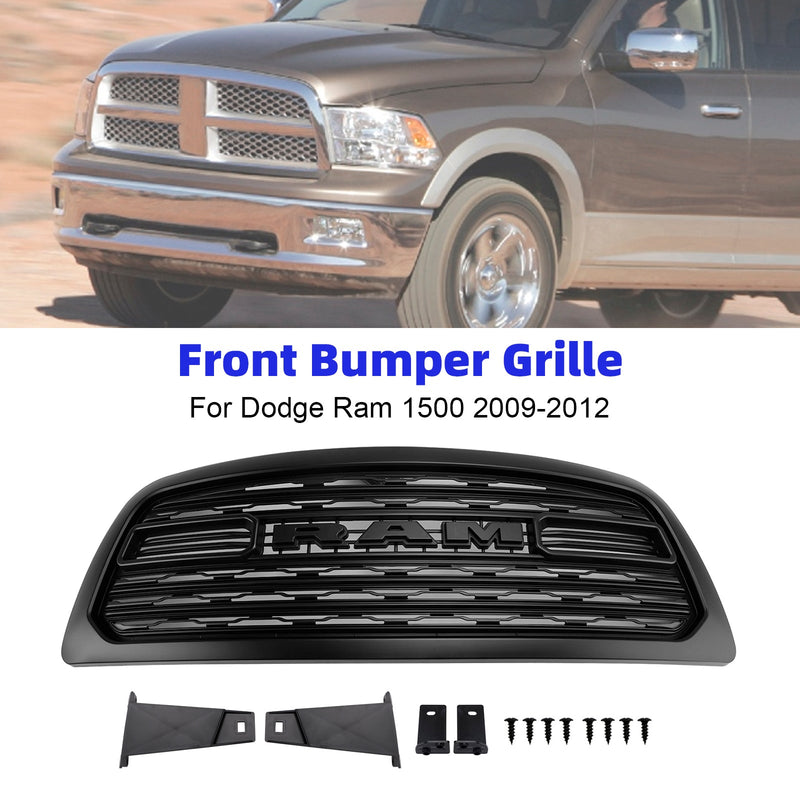 2009-2012 Dodge Ram 1500 mit LED-Beleuchtung LTD-Style Frontstoßstangengrill