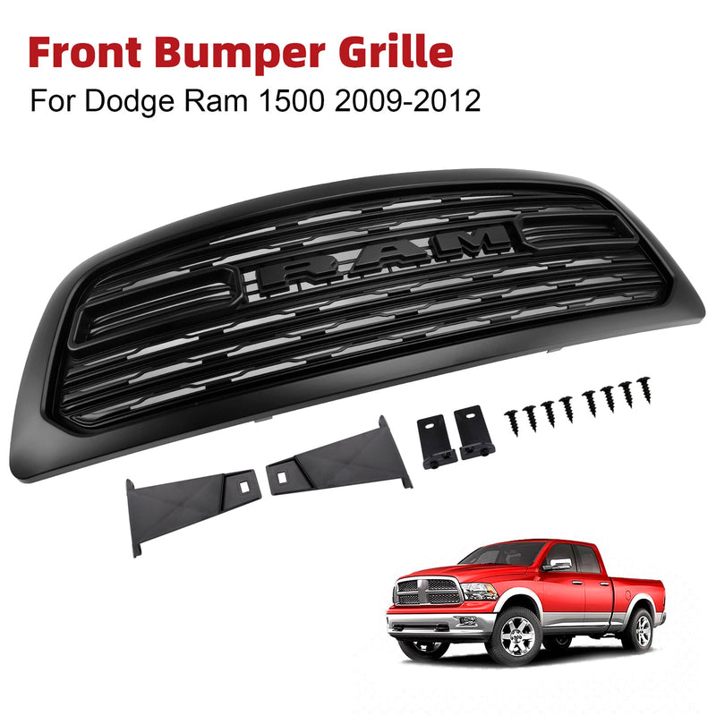 2009-2012 Dodge Ram 1500 mit LED-Beleuchtung LTD-Style Frontstoßstangengrill