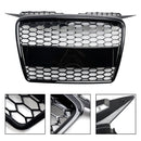 Für Audi A3 8P 2004-2008 Pre-Facelift Kühlergrill Wabengrill Front Tuning Grill Emblemhalter