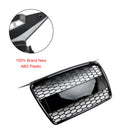 Für Audi A3 8P 2004-2008 Pre-Facelift Kühlergrill Wabengrill Front Tuning Grill Emblemhalter