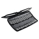 Für Audi A3 8P 2004-2008 Pre-Facelift Kühlergrill Wabengrill Front Tuning Grill Emblemhalter