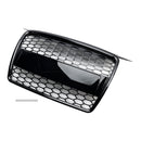 Für Audi A3 8P 2004-2008 Pre-Facelift Kühlergrill Wabengrill Front Tuning Grill Emblemhalter