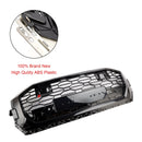 2019-2023 Audi Q8/SQ8 RSQ8 Style jäähdyttimen säleikkö korkeakiiltoisena mustana hunajakennolla