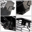 2019-2023 Audi Q8/SQ8 RSQ8 Style jäähdyttimen säleikkö korkeakiiltoisena mustana hunajakennolla