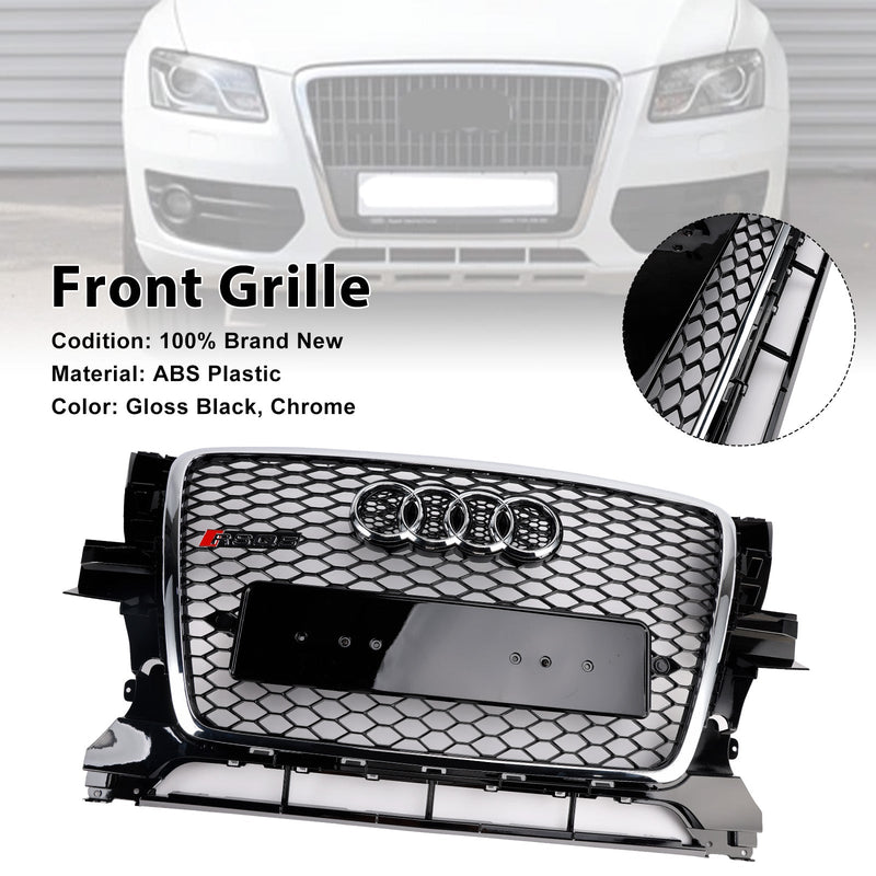 2009–2012 Audi Q5 Chrom/Schwarz Frontstoßstangengrill 8R0853651B