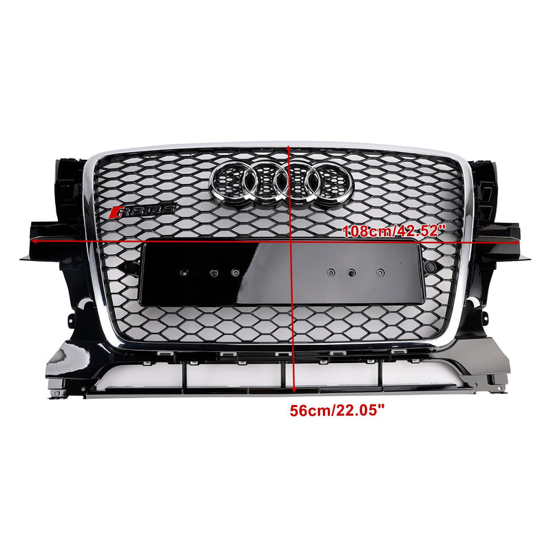 2009–2012 Audi Q5 Chrom/Schwarz Frontstoßstangengrill 8R0853651B