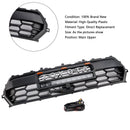 2024+ Toyota Tacoma Black Etu Bedrum -grilli LED- ja kevyellä baarilla