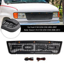 2003-2007 Ford E150 E250 E350 LED-etujoukkopalkki mustana