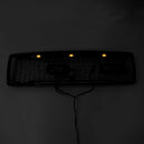 1992-1996 Ford F150 LED-mat, Matt Black Front Grilli, jossa on hunajakennon rakenne