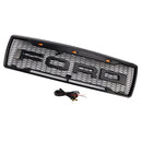 1992-1996 Ford F150 LED-mat, Matt Black Front Grilli, jossa on hunajakennon rakenne