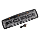 1992-1996 Ford F150 LED-mat, Matt Black Front Grilli, jossa on hunajakennon rakenne