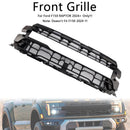 Grade preta para o para-choque dianteiro, adequada para Ford F150 RAPTOR de 2024.