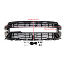 Grade preta para o para-choque dianteiro, adequada para Ford F150 RAPTOR de 2024.