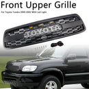 Matt Black Front Grill for Toyota Tundra 2000-2002 LED: llä