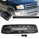 Matt Black Front Grill for Toyota Tundra 2000-2002 LED: llä