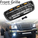 2004-2011 Ford Ranger mit LED-Licht Mattschwarz Frontstoßstangengrill