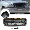 2004-2011 Ford Ranger mit LED-Licht Mattschwarz Frontstoßstangengrill