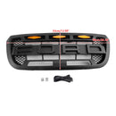 2004-2011 Ford Ranger mit LED-Licht Mattschwarz Frontstoßstangengrill