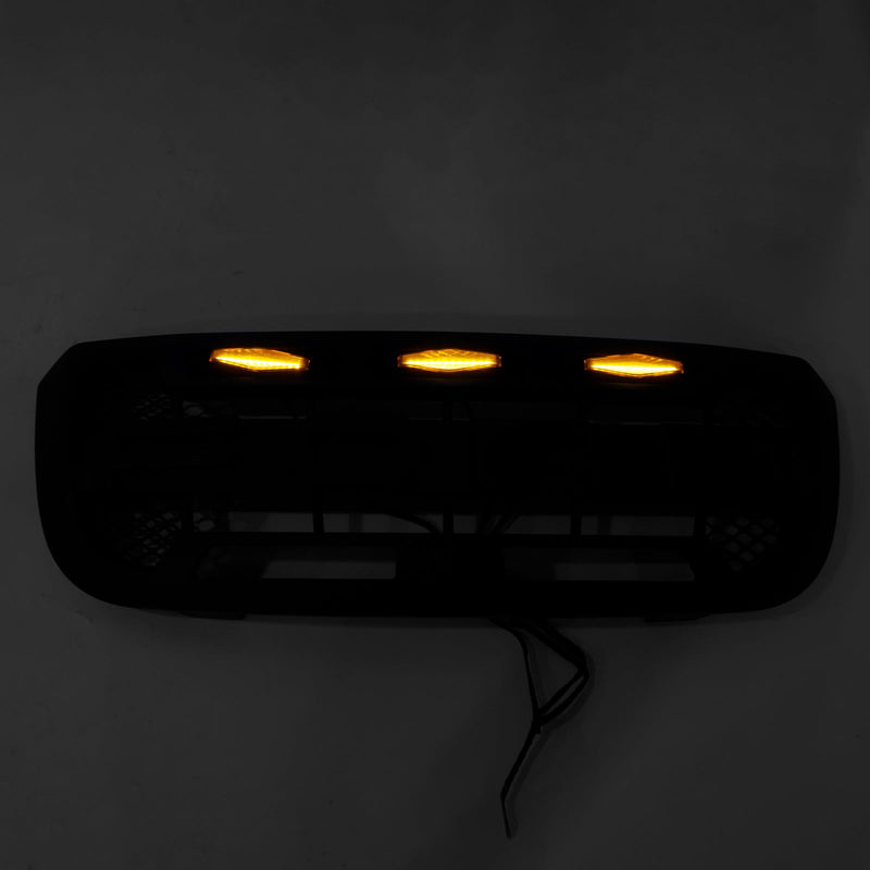 2004-2011 Ford Ranger mit LED-Licht Mattschwarz Frontstoßstangengrill