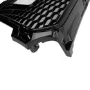 2016-2019 Audi A1 S1 8X Facelift RS Style Honeycomb Bumper Grille Svart