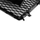 2016–2019 Audi A1 S1 8x facelift RS Style plášťový šokový prut rošt černé