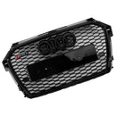 2016–2019 Audi A1 S1 8x facelift RS Style plášťový šokový prut rošt černé