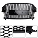2011–2015 Audi Q3 S-Line RSQ3 Style Frontgrill mit Wabengitter, Schwarz glänzend