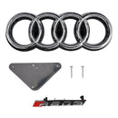 2011–2015 Audi Q3 S-Line RSQ3 Style Frontgrill mit Wabengitter, Schwarz glänzend