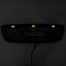 2005–2011 Toyota Hilux N70 PrefaceLift LED-etukerroksen baarigrilli mustana