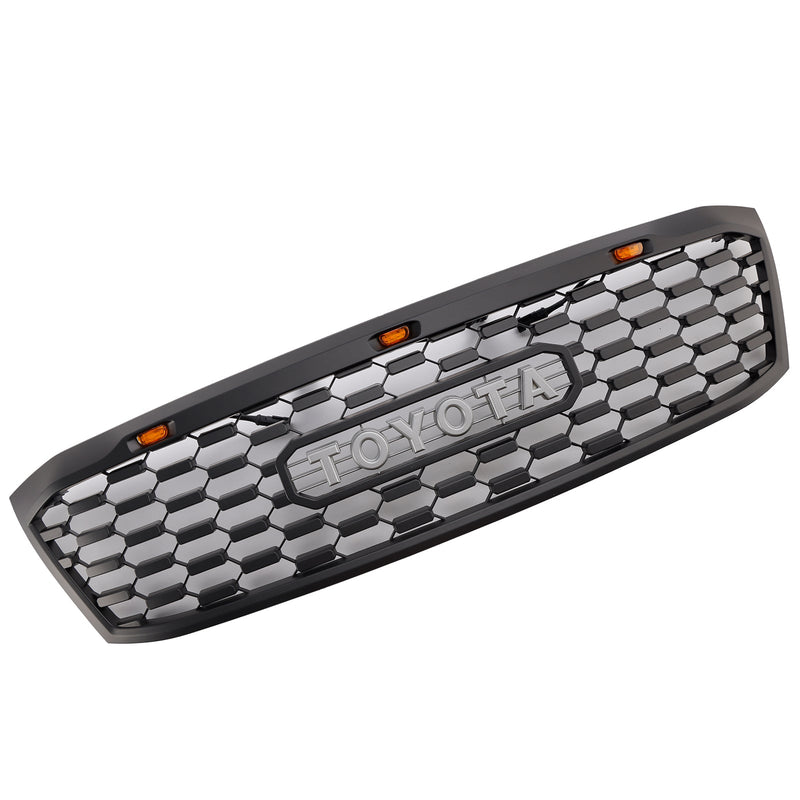 2005–2011 Toyota Hilux N70 PrefaceLift LED-etukerroksen baarigrilli mustana