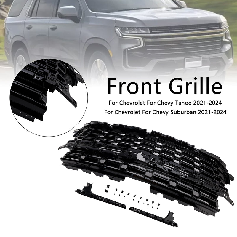 2021-2024 Chevrolet Für Chevy Tahoe Z71-Look Frontstoßstangengrill Schwarz