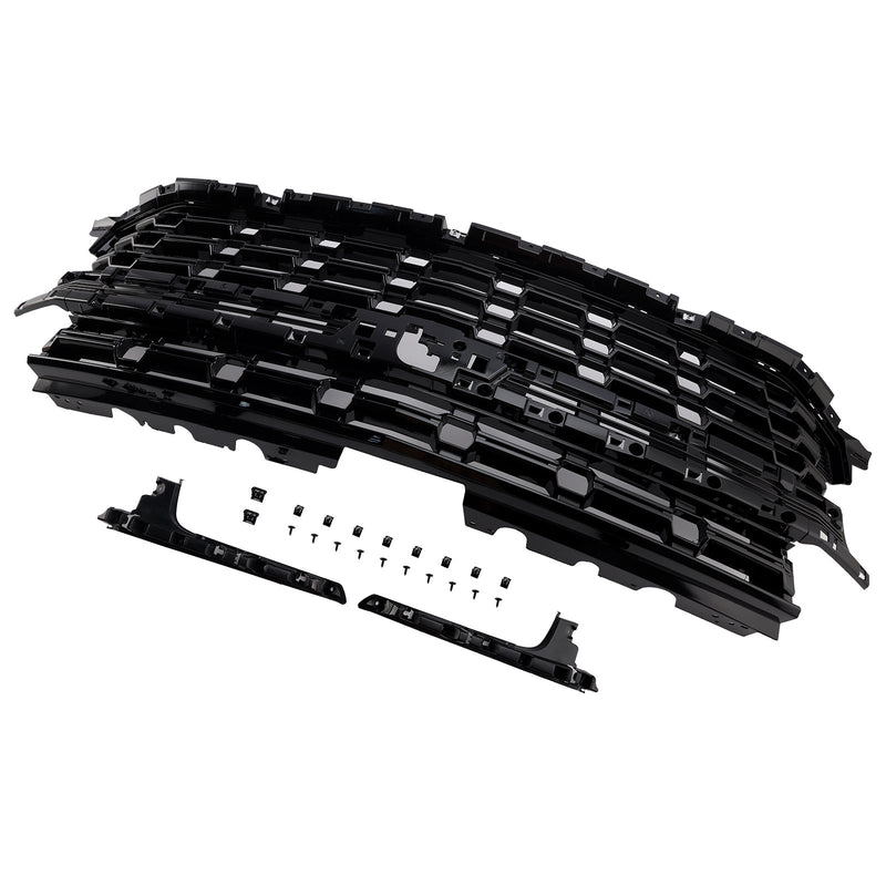 Z71-Look Frontstoßstangengrill Passend für Chevrolet Tahoe/Suburban 2021-2024 Schwarz