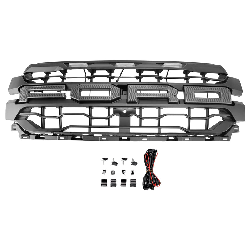 2024+ Ford F150 mit schwarzem LED-Frontgrill