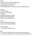 Ford F150 ab Baujahr 2024 mit schwarzem LED-Frontstoßstangengrill