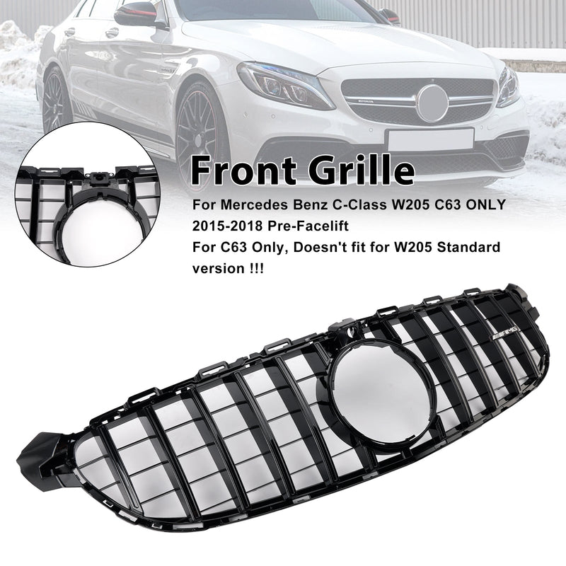 2015–2018 Mercedes Benz W205 C63 Vor-Facelift Frontstoßstangengrill