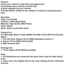 2015–2018 Mercedes Benz W205 C63 Vor-Facelift Frontstoßstangengrill