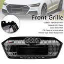 2019–2024 Audi A7 C8/Sline/S7 schwarz glänzend Frontstoßstangengrill