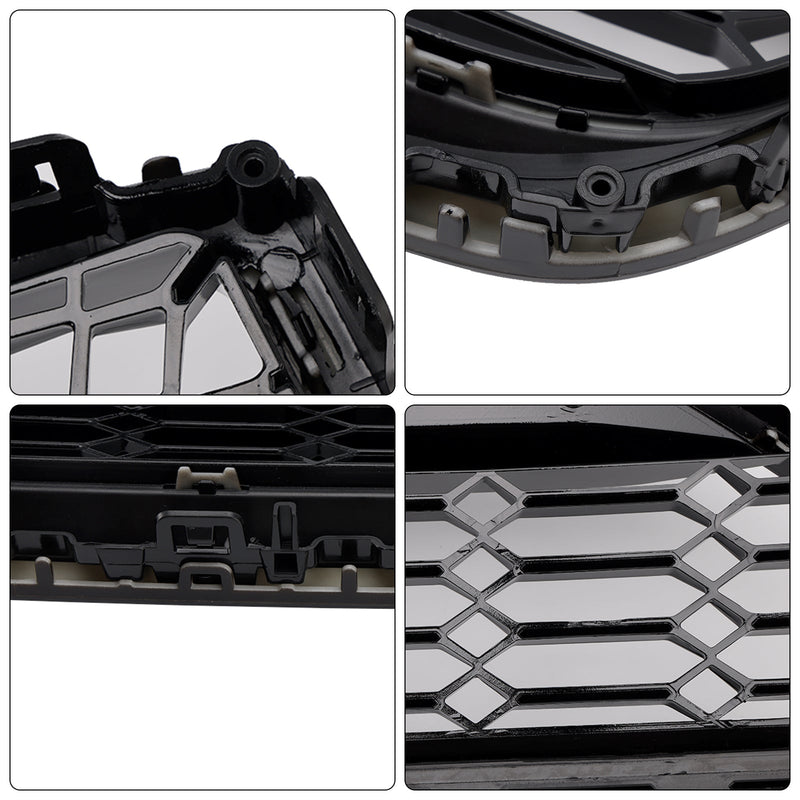 2019–2024 Audi A7 C8/Sline/S7 schwarz glänzend Frontstoßstangengrill