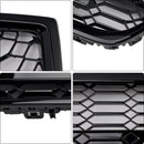 2019–2024 Audi A7 C8/Sline/S7 schwarz glänzend Frontstoßstangengrill