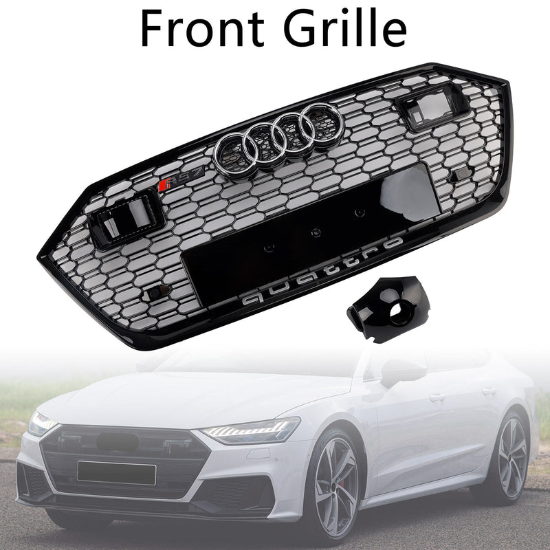 2019–2024 Audi A7 C8 S7 W/ACC Frontstoßstangengrill Grill Schwarz