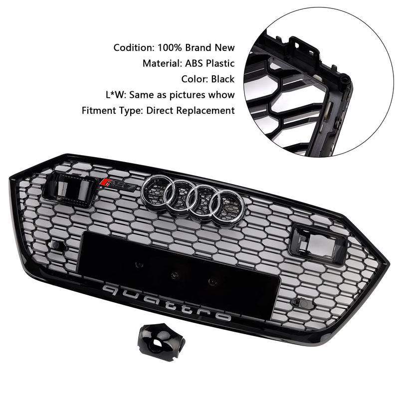 2019–2024 Audi A7 C8 S7 W/ACC Frontstoßstangengrill Grill Schwarz