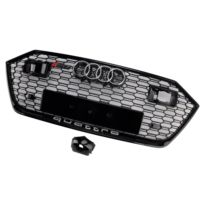 2019–2024 Audi A7 C8 S7 W/ACC Frontstoßstangengrill Grill Schwarz