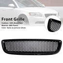 2008-2012 Volvo S40 V50 Gloss Black Front Bumper Honeycomb Grille
